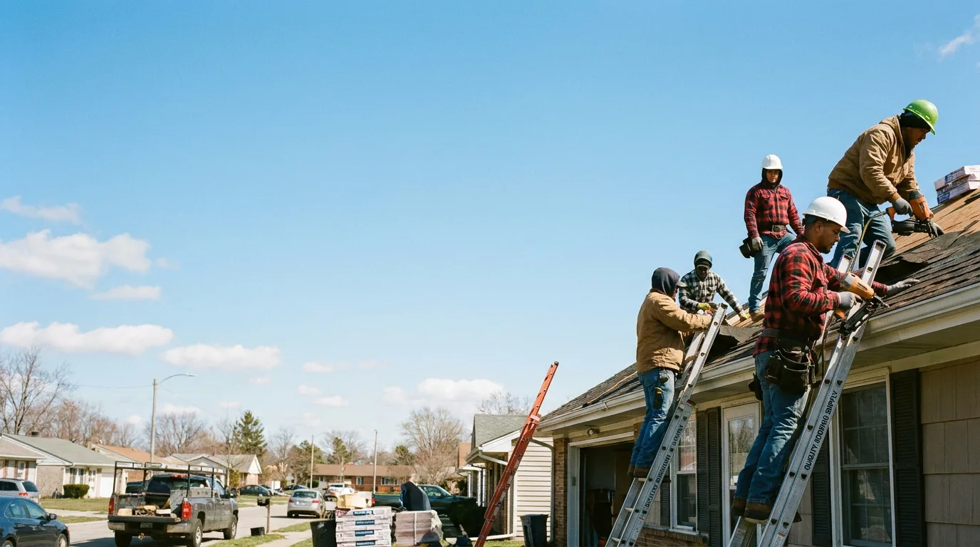 Roofing in Millfield, OH near me